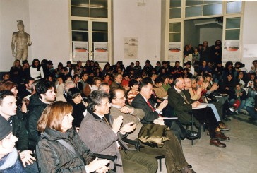 Foto-cronaca della intitolazione di un'aula alla docente Adele Longobardi