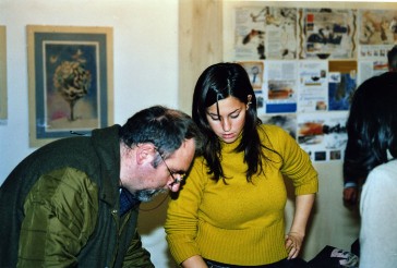 Foto-cronaca della intitolazione di un'aula alla docente Adele Longobardi