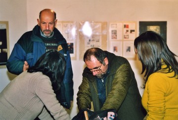 Foto-cronaca della intitolazione di un'aula alla docente Adele Longobardi