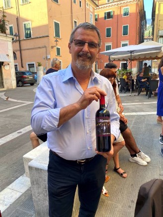 Fotografia di un momento dell'incontro col senatore Endrizzi